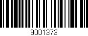 Código de barras (EAN, GTIN, SKU, ISBN): '9001373'