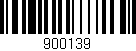 Código de barras (EAN, GTIN, SKU, ISBN): '900139'