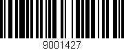 Código de barras (EAN, GTIN, SKU, ISBN): '9001427'