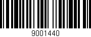 Código de barras (EAN, GTIN, SKU, ISBN): '9001440'