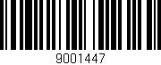 Código de barras (EAN, GTIN, SKU, ISBN): '9001447'