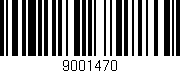 Código de barras (EAN, GTIN, SKU, ISBN): '9001470'