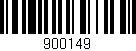 Código de barras (EAN, GTIN, SKU, ISBN): '900149'