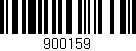 Código de barras (EAN, GTIN, SKU, ISBN): '900159'