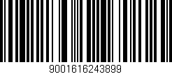 Código de barras (EAN, GTIN, SKU, ISBN): '9001616243899'