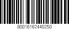 Código de barras (EAN, GTIN, SKU, ISBN): '90016162440250'