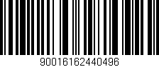Código de barras (EAN, GTIN, SKU, ISBN): '90016162440496'