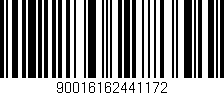 Código de barras (EAN, GTIN, SKU, ISBN): '90016162441172'