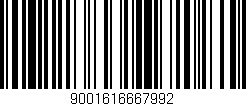 Código de barras (EAN, GTIN, SKU, ISBN): '9001616667992'