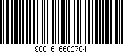 Código de barras (EAN, GTIN, SKU, ISBN): '9001616682704'