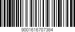 Código de barras (EAN, GTIN, SKU, ISBN): '9001616707384'