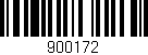 Código de barras (EAN, GTIN, SKU, ISBN): '900172'