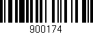 Código de barras (EAN, GTIN, SKU, ISBN): '900174'