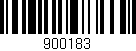 Código de barras (EAN, GTIN, SKU, ISBN): '900183'