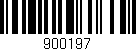 Código de barras (EAN, GTIN, SKU, ISBN): '900197'