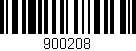 Código de barras (EAN, GTIN, SKU, ISBN): '900208'