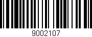 Código de barras (EAN, GTIN, SKU, ISBN): '9002107'