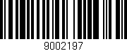 Código de barras (EAN, GTIN, SKU, ISBN): '9002197'
