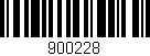 Código de barras (EAN, GTIN, SKU, ISBN): '900228'