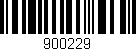 Código de barras (EAN, GTIN, SKU, ISBN): '900229'