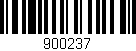 Código de barras (EAN, GTIN, SKU, ISBN): '900237'