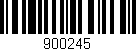 Código de barras (EAN, GTIN, SKU, ISBN): '900245'