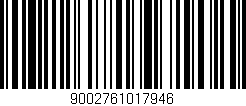 Código de barras (EAN, GTIN, SKU, ISBN): '9002761017946'