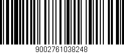 Código de barras (EAN, GTIN, SKU, ISBN): '9002761038248'