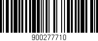 Código de barras (EAN, GTIN, SKU, ISBN): '900277710'