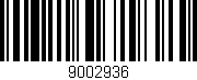 Código de barras (EAN, GTIN, SKU, ISBN): '9002936'