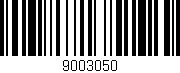 Código de barras (EAN, GTIN, SKU, ISBN): '9003050'