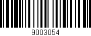 Código de barras (EAN, GTIN, SKU, ISBN): '9003054'