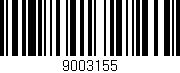 Código de barras (EAN, GTIN, SKU, ISBN): '9003155'