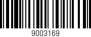 Código de barras (EAN, GTIN, SKU, ISBN): '9003169'