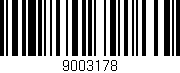 Código de barras (EAN, GTIN, SKU, ISBN): '9003178'