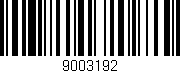 Código de barras (EAN, GTIN, SKU, ISBN): '9003192'