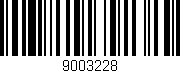 Código de barras (EAN, GTIN, SKU, ISBN): '9003228'
