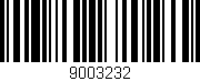 Código de barras (EAN, GTIN, SKU, ISBN): '9003232'