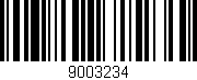 Código de barras (EAN, GTIN, SKU, ISBN): '9003234'