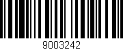 Código de barras (EAN, GTIN, SKU, ISBN): '9003242'