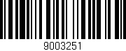 Código de barras (EAN, GTIN, SKU, ISBN): '9003251'