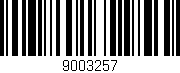 Código de barras (EAN, GTIN, SKU, ISBN): '9003257'