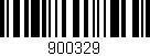 Código de barras (EAN, GTIN, SKU, ISBN): '900329'