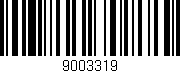 Código de barras (EAN, GTIN, SKU, ISBN): '9003319'