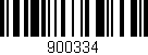 Código de barras (EAN, GTIN, SKU, ISBN): '900334'