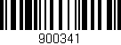 Código de barras (EAN, GTIN, SKU, ISBN): '900341'
