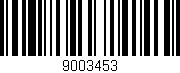 Código de barras (EAN, GTIN, SKU, ISBN): '9003453'