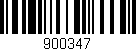 Código de barras (EAN, GTIN, SKU, ISBN): '900347'