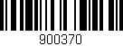 Código de barras (EAN, GTIN, SKU, ISBN): '900370'