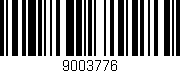 Código de barras (EAN, GTIN, SKU, ISBN): '9003776'